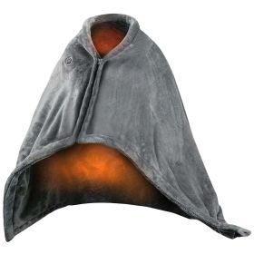 Heated Blanket Heated Poncho Shawl