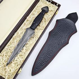 Fixed Blade Vetus Dagger Knife with Sheath