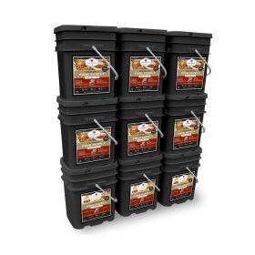 120 Serving Breakfast Buckets 186 lbs Survival Food