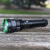1-mile Beam Rechargeable Tactical Flashlight COB LED 1000 Lumens