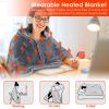 Heated Blanket Heated Poncho Shawl