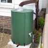 100 Gallon Folding Rain Barrel Water Collector Green