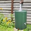 100 Gallon Folding Rain Barrel Water Collector Green